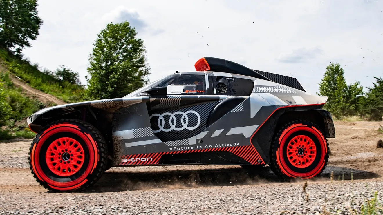 Audi RS Q e-tron: 4x4 electrificado para cambiar las normas del Dakar
