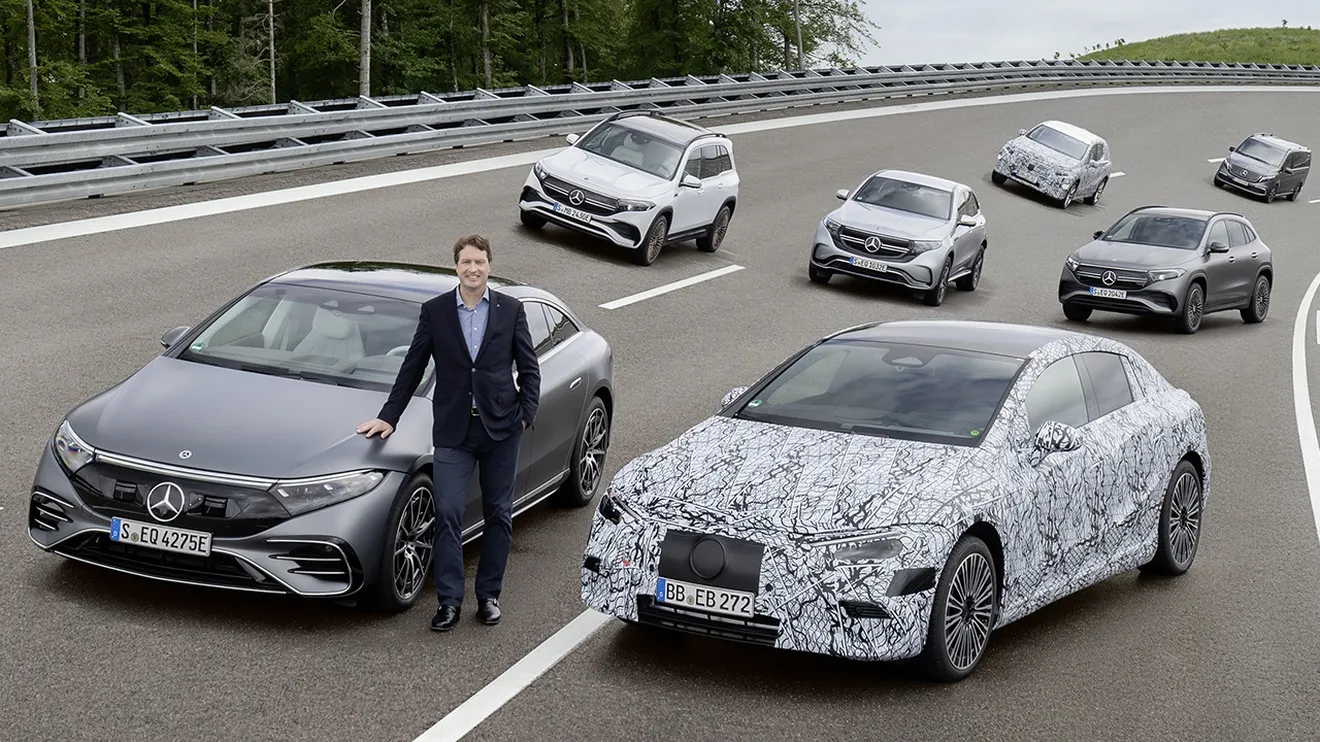Los nuevos coches eléctricos de Mercedes