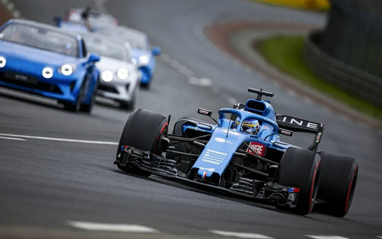 Así sería un GP de Fórmula 1 en Le Mans, según Fernando Alonso