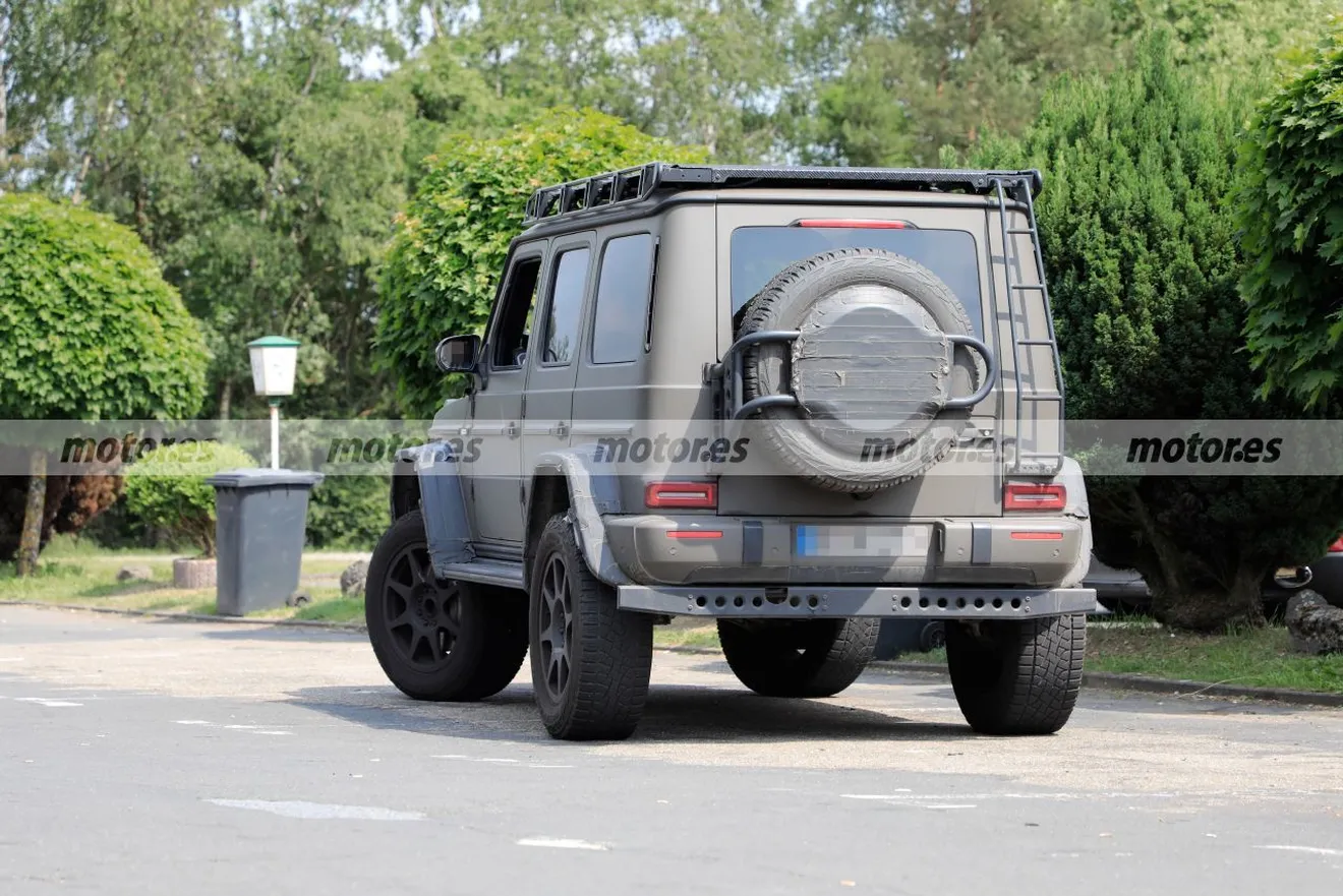 Foto espía Mercedes-AMG G 63 4x4² 2022 - exterior