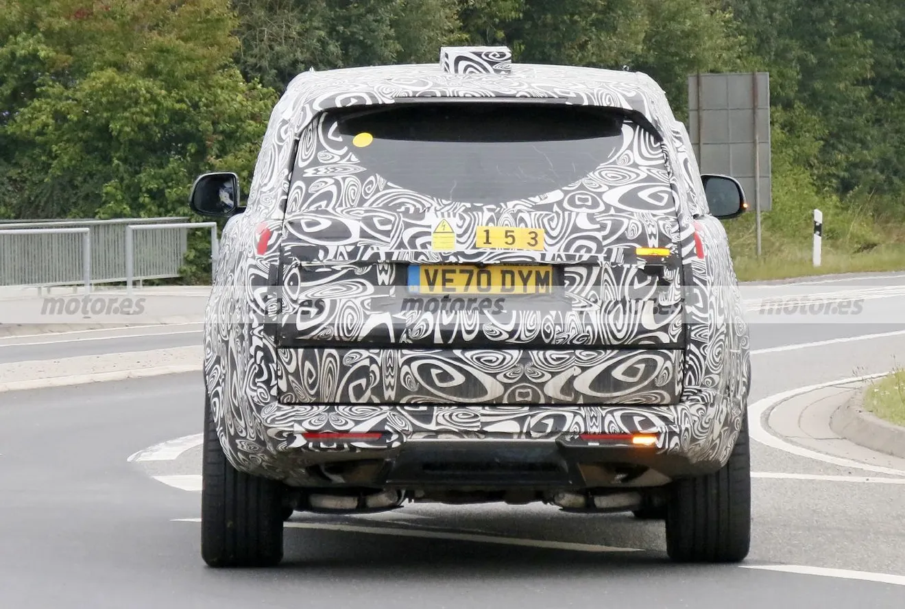 Foto espía Range Rover PHEV 2022 en Nürburgring - exterior