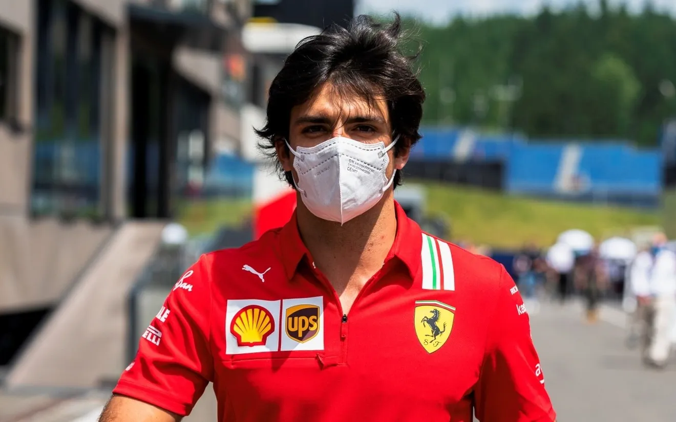 Sainz y las opciones de Ferrari: «No voy a mentir, Spa no es nuestro circuito favorito»