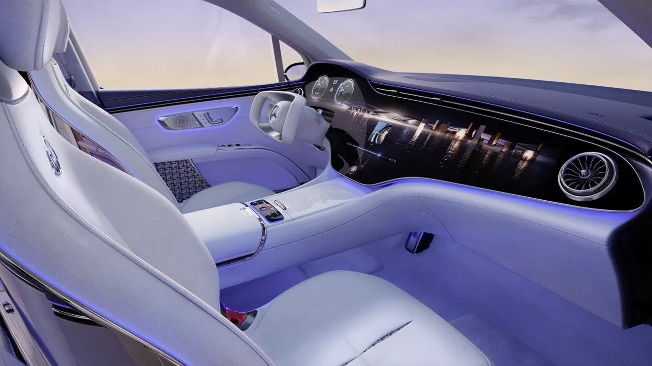 Foto  Concept Mercedes-Maybach EQS - interior