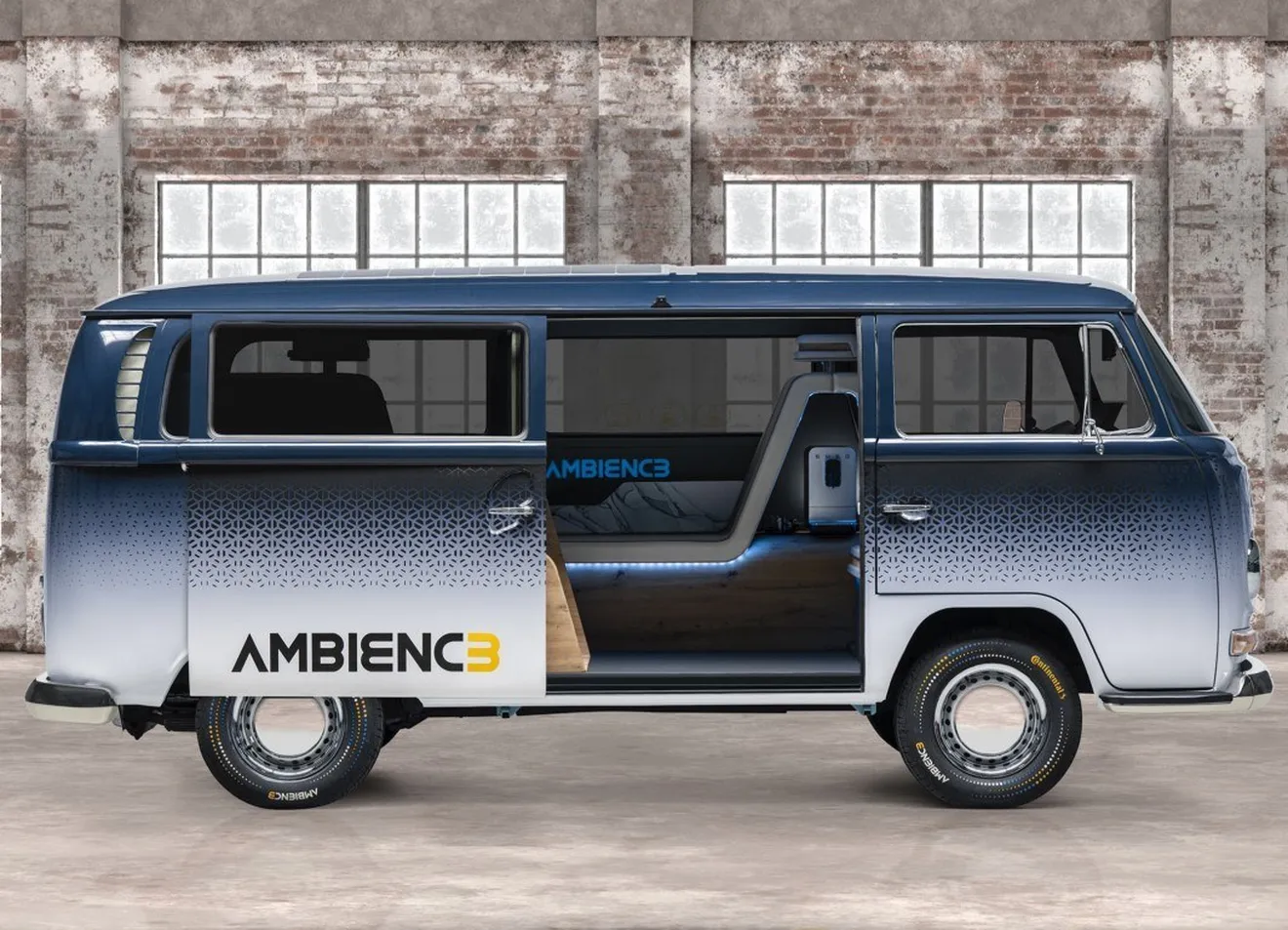 Continental AMBIENC3 concept, un remanso de descanso basado en el Volkswagen T2 
