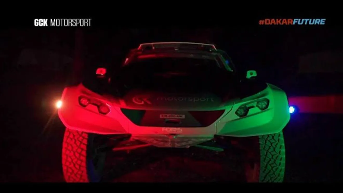 El Dakar también mira al futuro con el bioetanol de GCK Motorsport