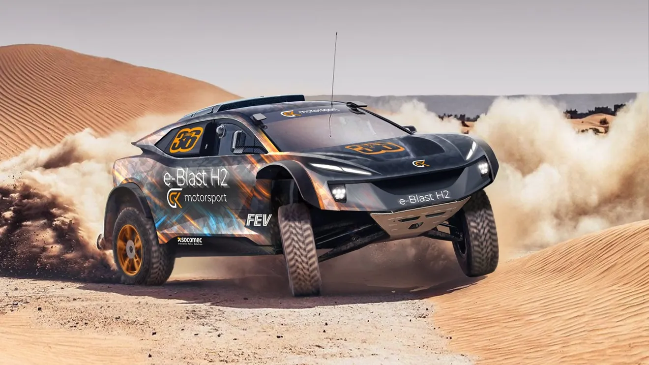 GCK Motorsport presenta la primera imagen del e-Blast H2 2024