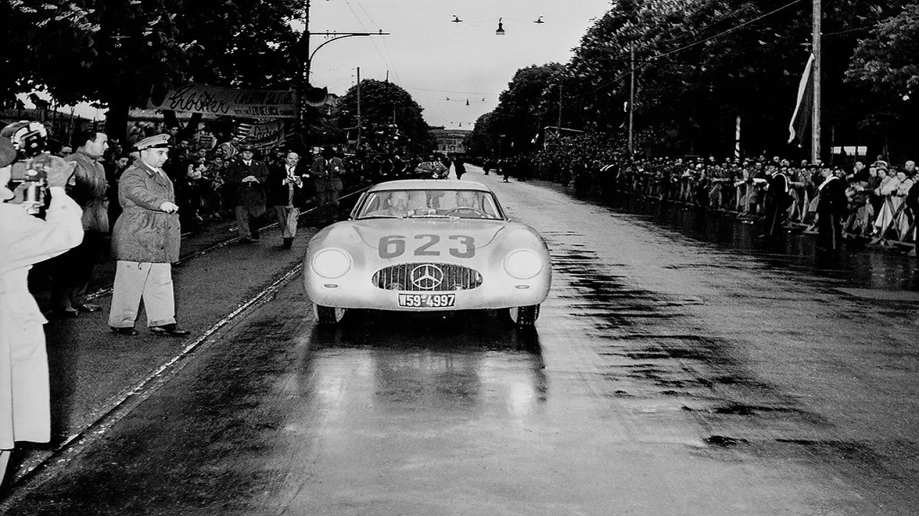 Karl Kling en la Mille Miglia de 1952