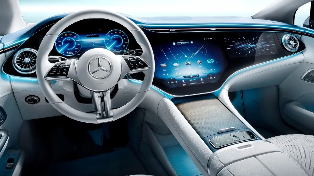 Mercedes EQE - interior
