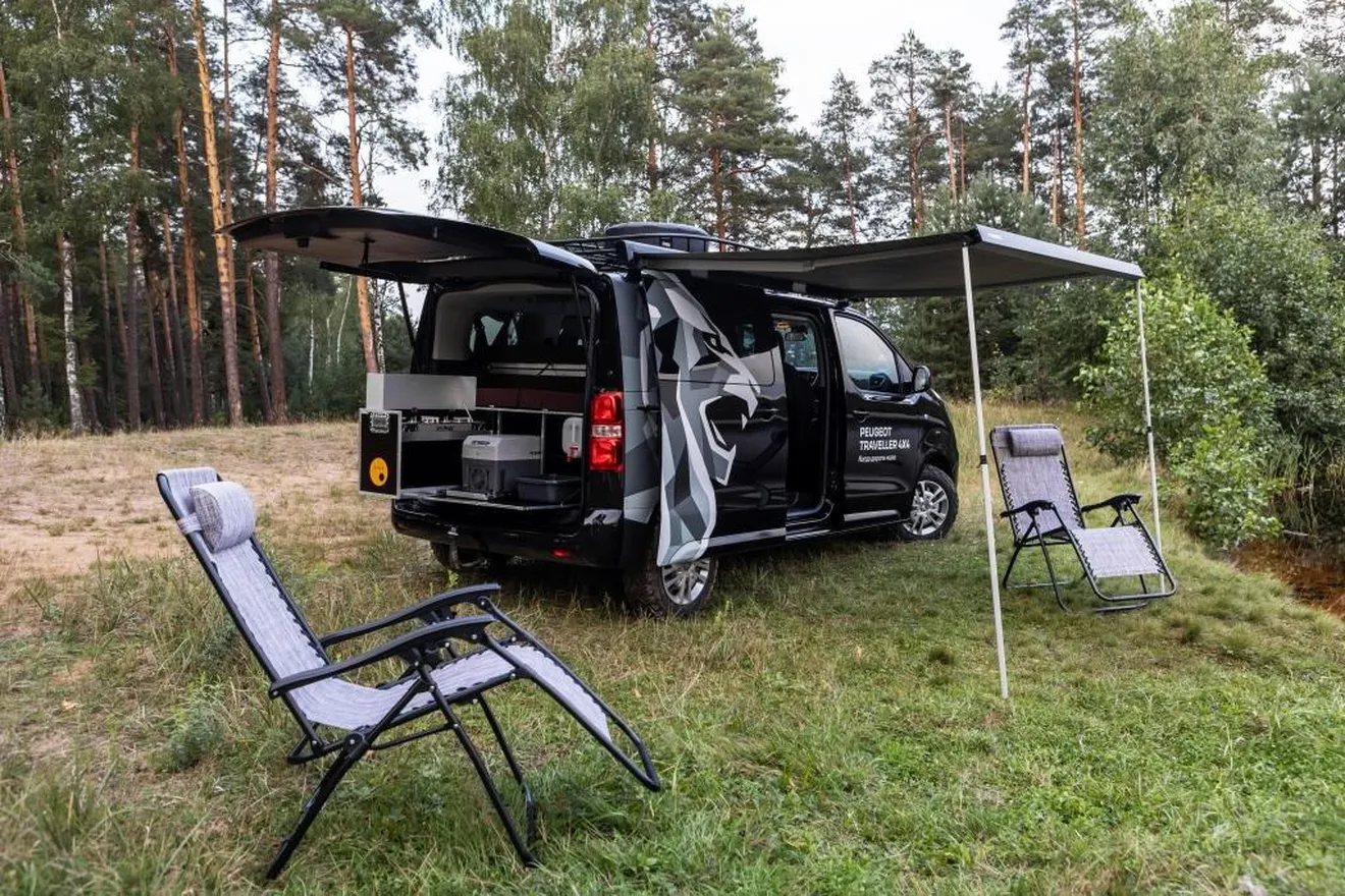 Foto Peugeot Traveller concept camper - exterior