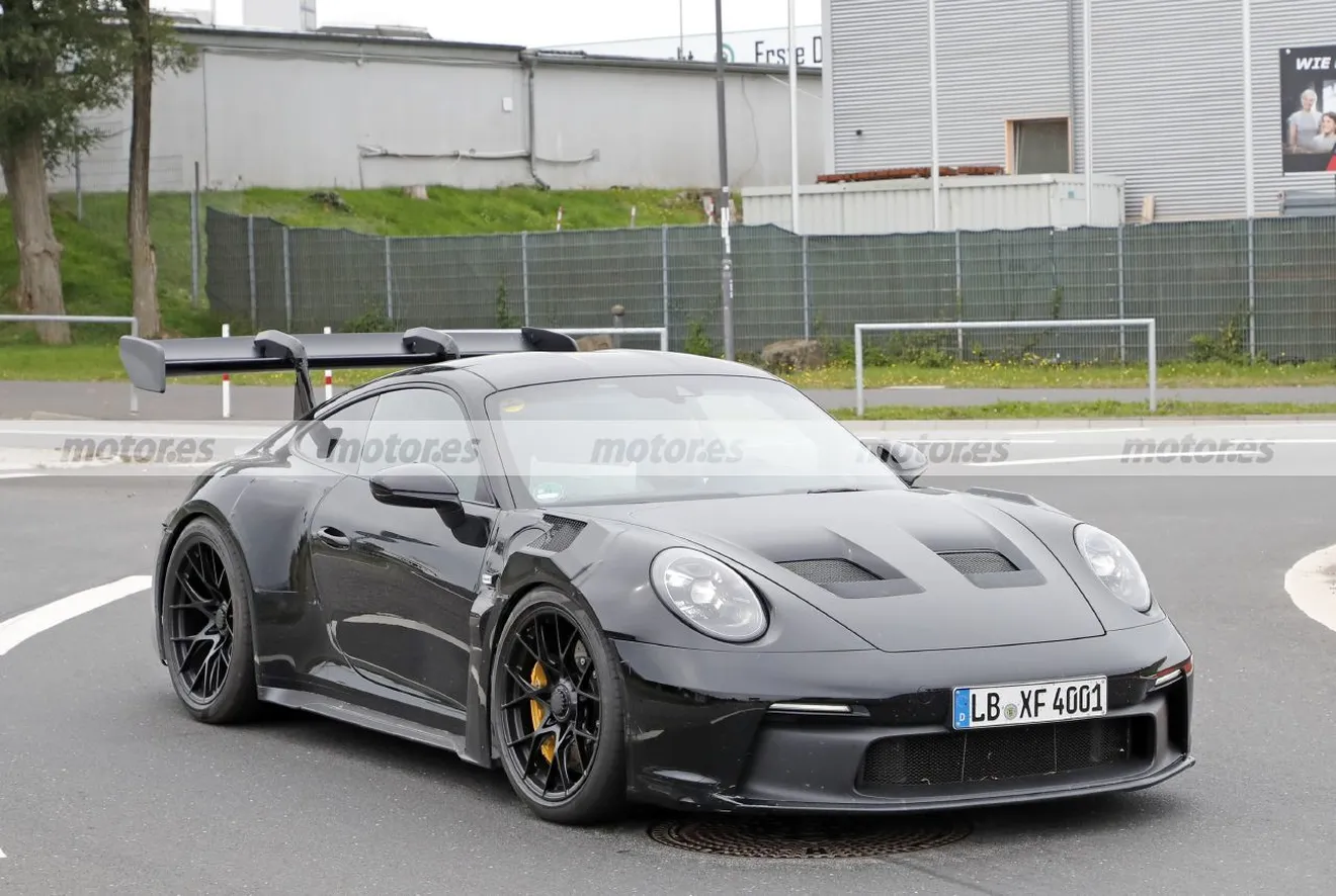 Foto espía Porsche 911 GT3 RS 2022 - exterior