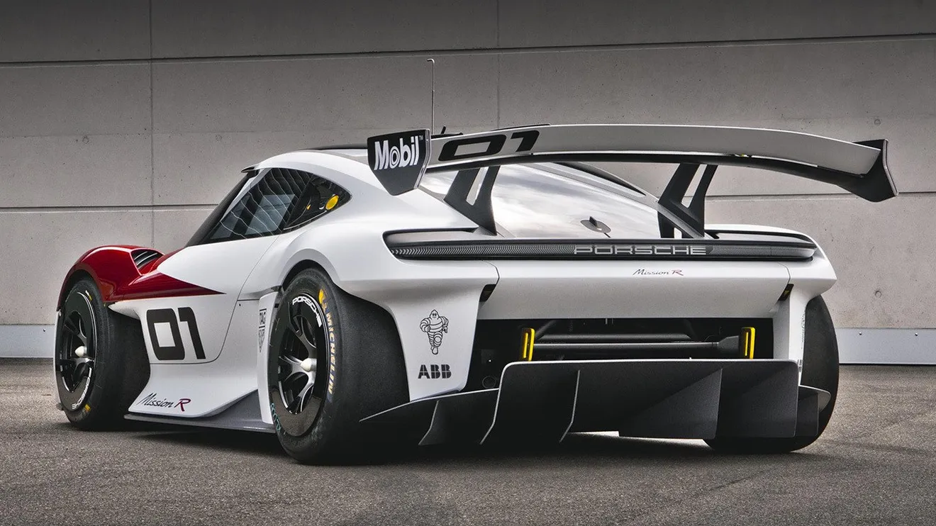 Porsche Mission R Concept - posterior