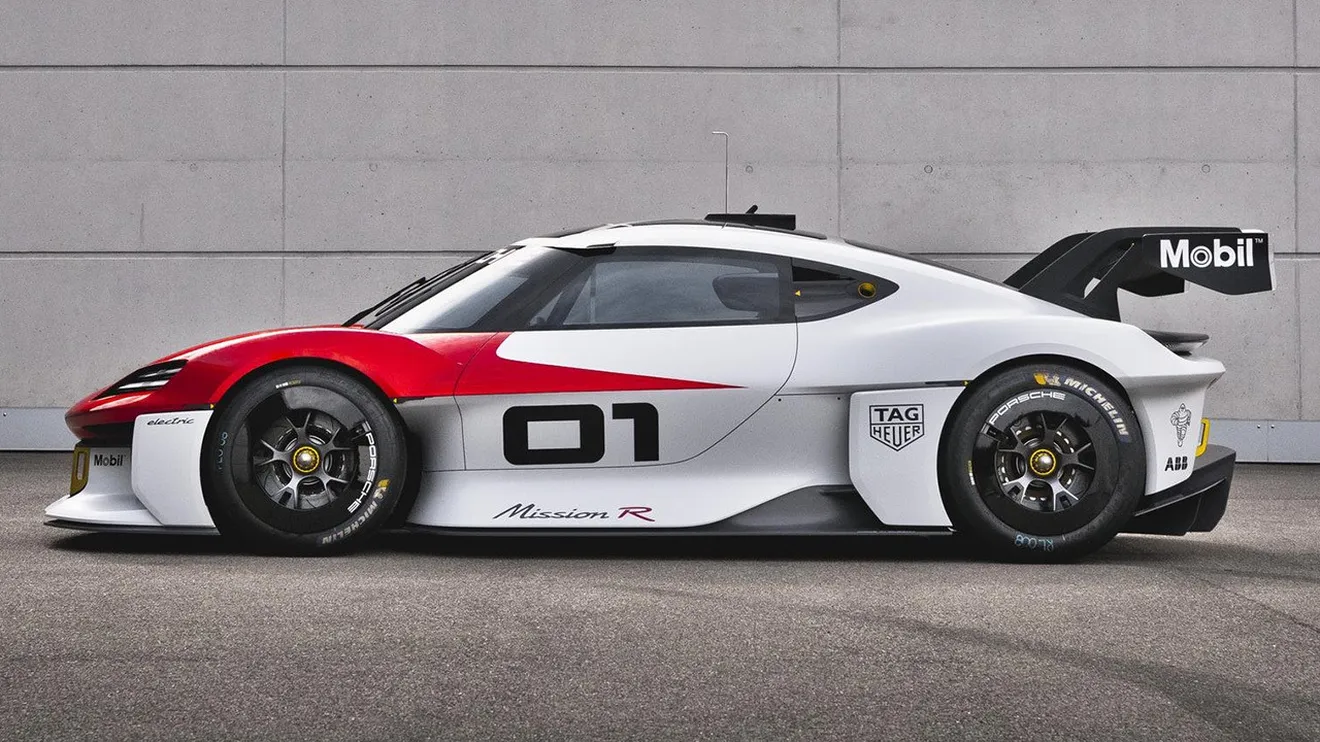 Porsche Mission R Concept - lateral