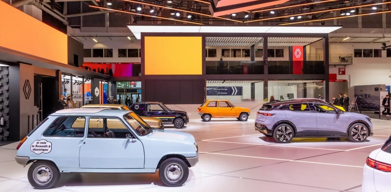 Foto Stand Renault en el Salón de Múnich IAA 2021
