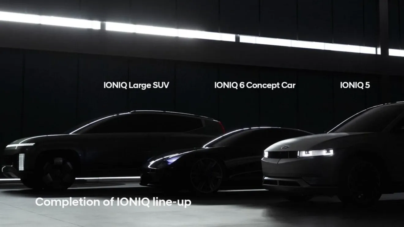 Teaser Gama de modelos eléctricos de Hyundai IONIQ