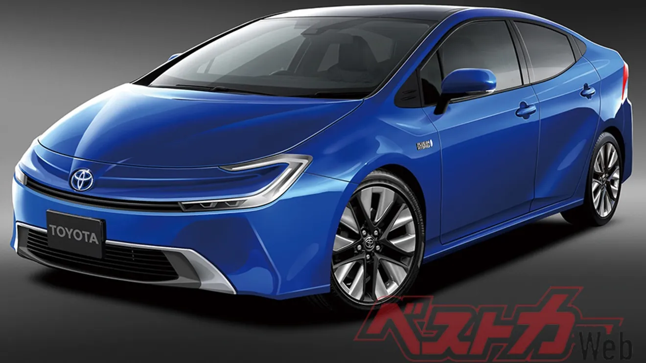 Toyota Prius 2023, la quinta generación del icónico híbrido apostará por el hidrógeno