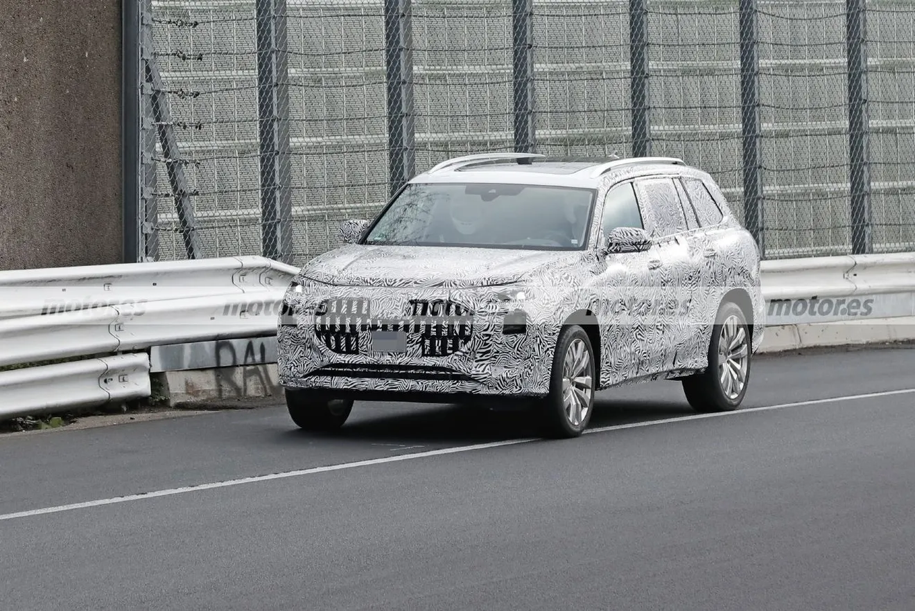 Los prototipos del Audi Q6 2022 para China abordan nuevas pruebas en Nürburgring