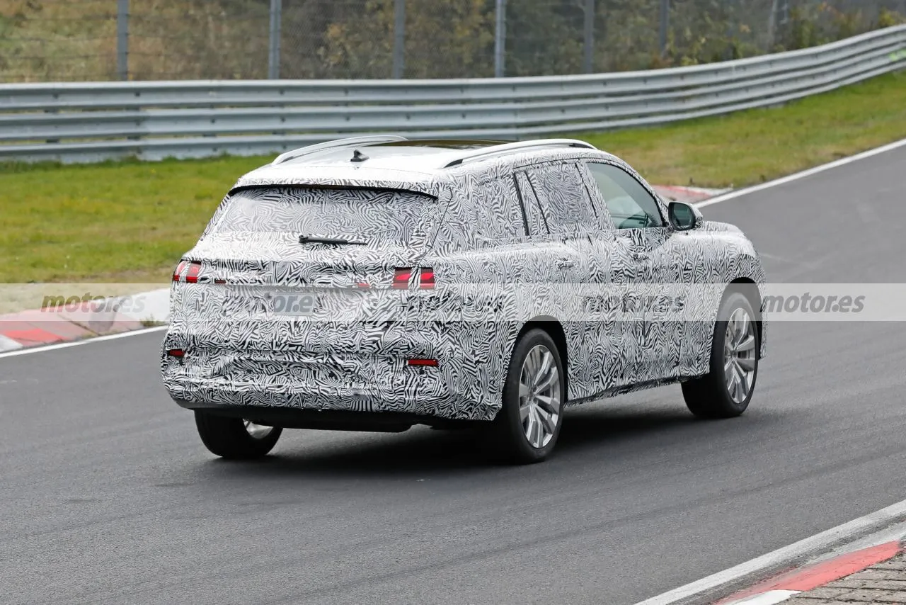 Foto espía Audi Q6 2022 en Nürburgring - exterior