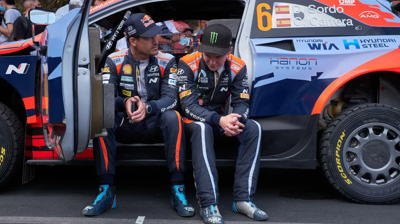 Dani Sordo y Oliver Solberg se alternarán en un Hyundai i20 N Rally1 en 2022