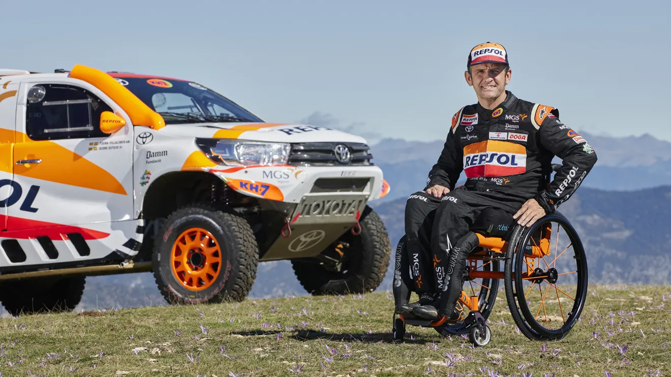 Isidre Esteve competirá en el Dakar 2022 con el apoyo de Toyota España