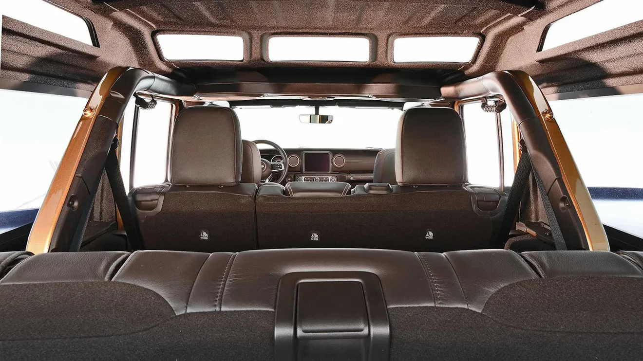 Jeep Wrangler Overlook Concept - interior