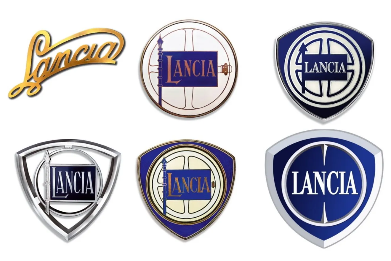 Composición de los logos de Lancia