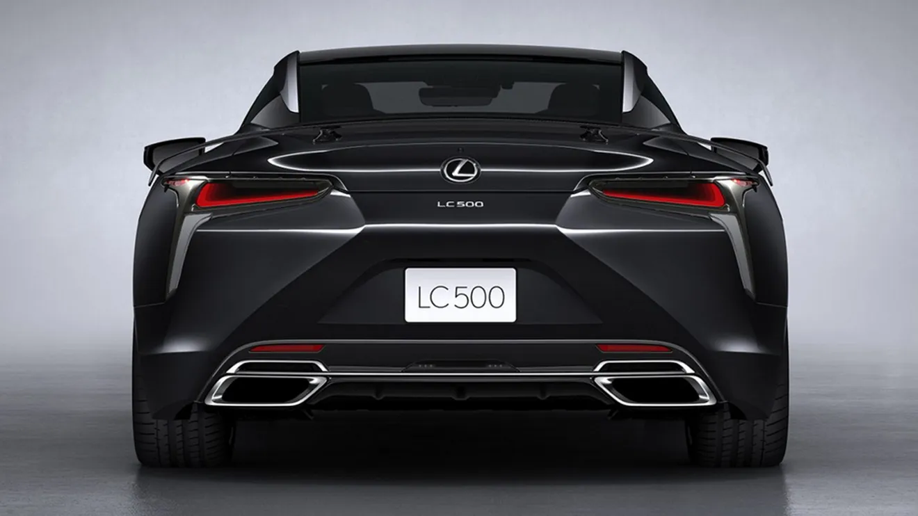 Lexus LC Black Inspiration - posterior