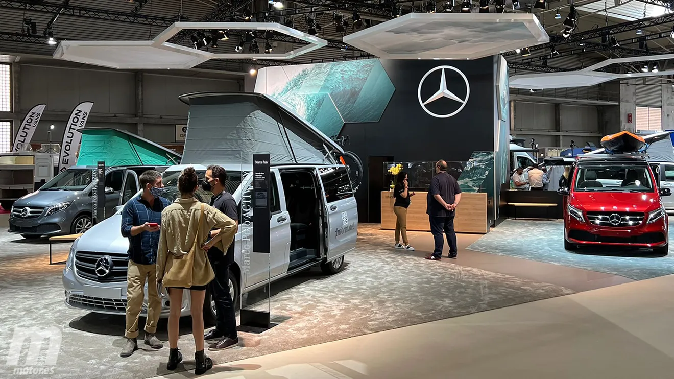 Mercedes en el Salón Internacional del Caravaning 2021