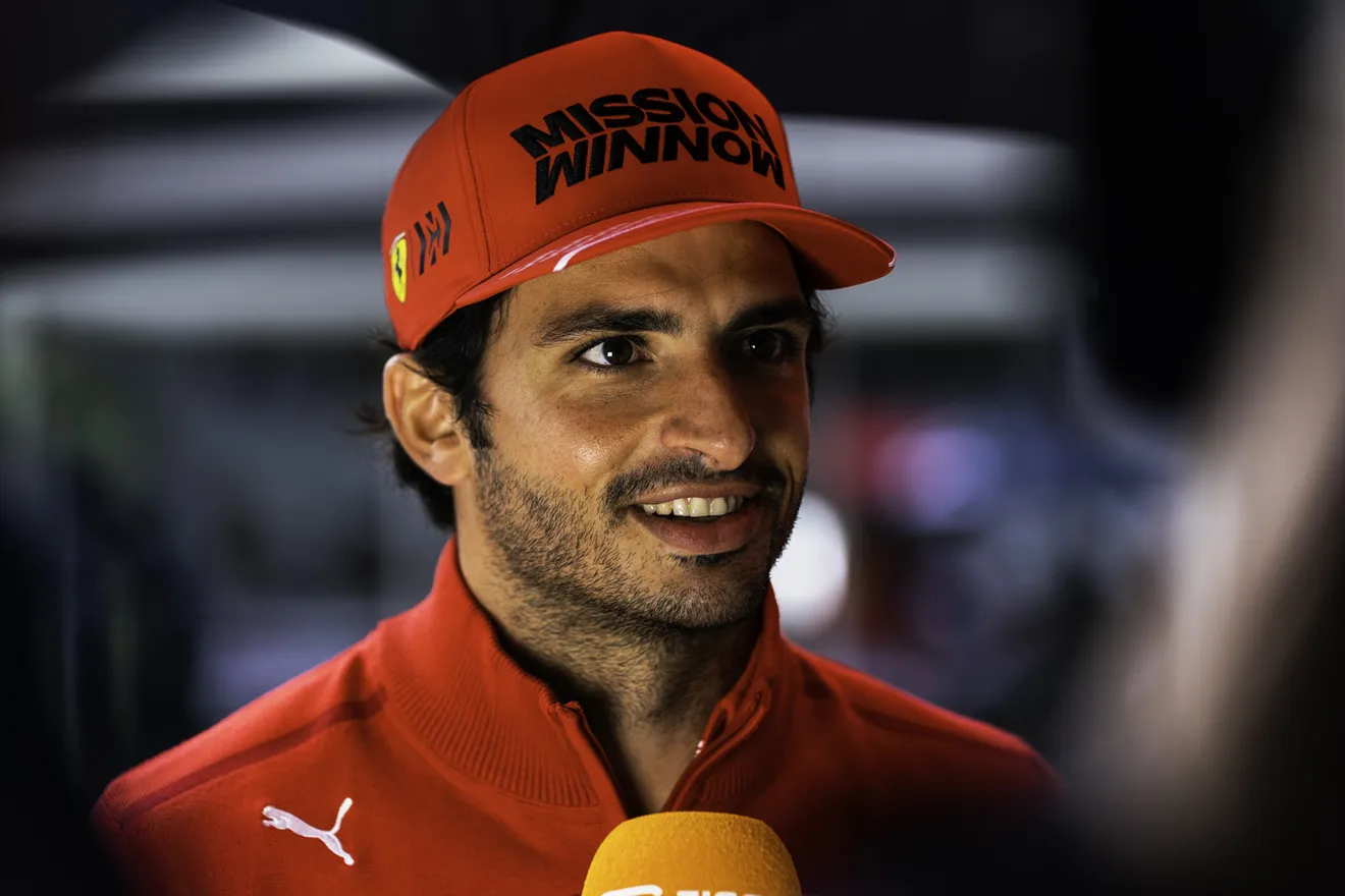 Sainz explica la «buena señal» que le hace ser positivo con Ferrari