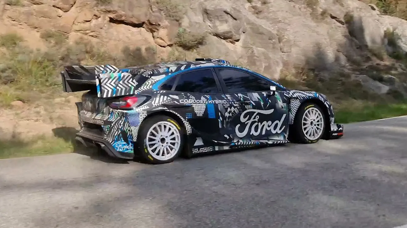 Sébastien Loeb prueba el Ford Puma Rally1 en un test 'alargado'