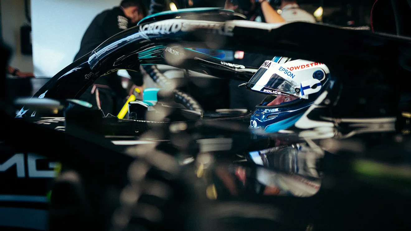 Bottas y Hamilton mandan sobre Verstappen y Pérez en los primeros libres de México