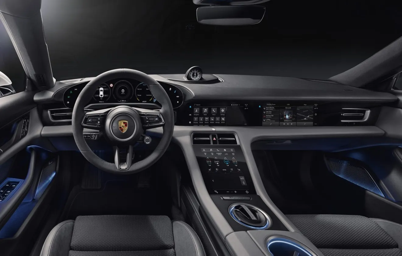 Foto Porsche Taycan - interior