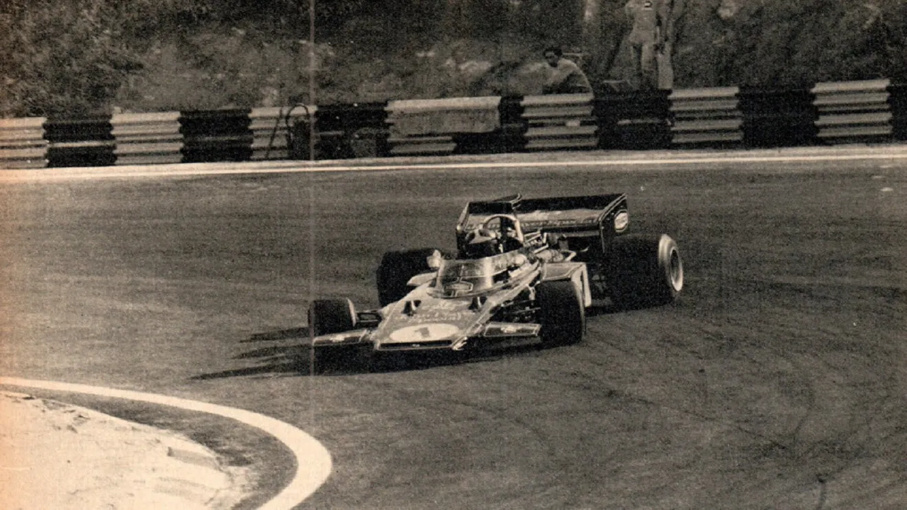 Emerson Fittipaldi en el GP de Brasil de 1972 de Fórmula 1