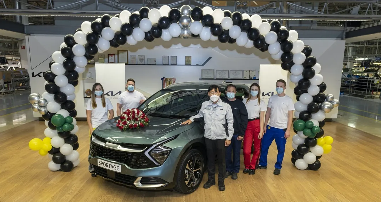 El nuevo KIA Sportage para Europa entra en producción en Eslovaquia