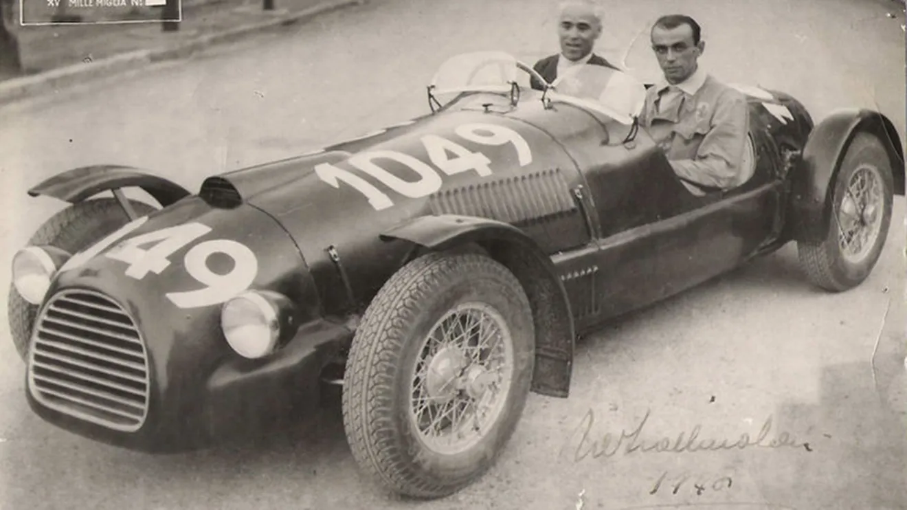 Tazio Nuvolari y Sergio Scapinelli