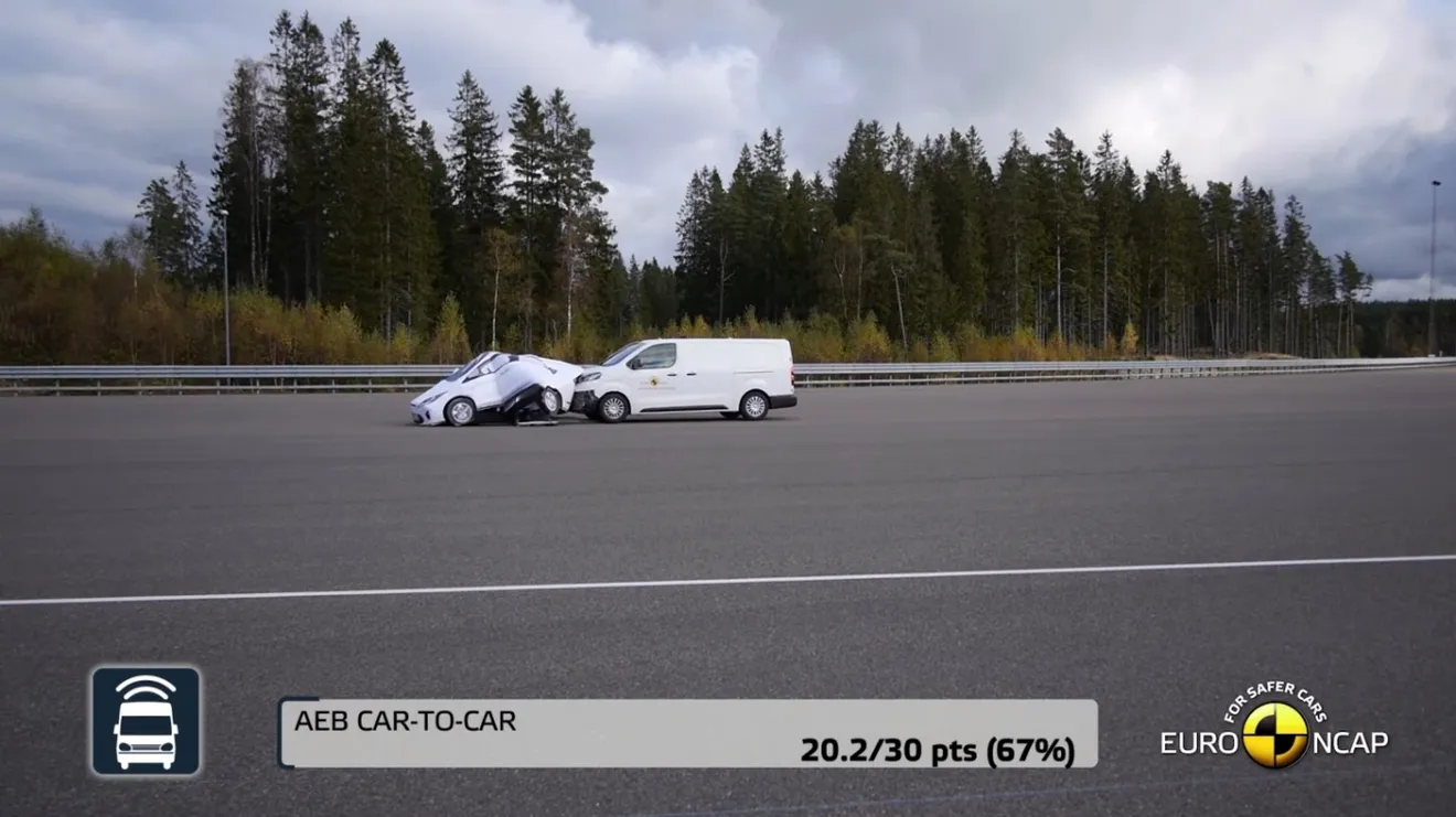 Test Euro NCAP para furgonetas: así se hace y estos son los resultados