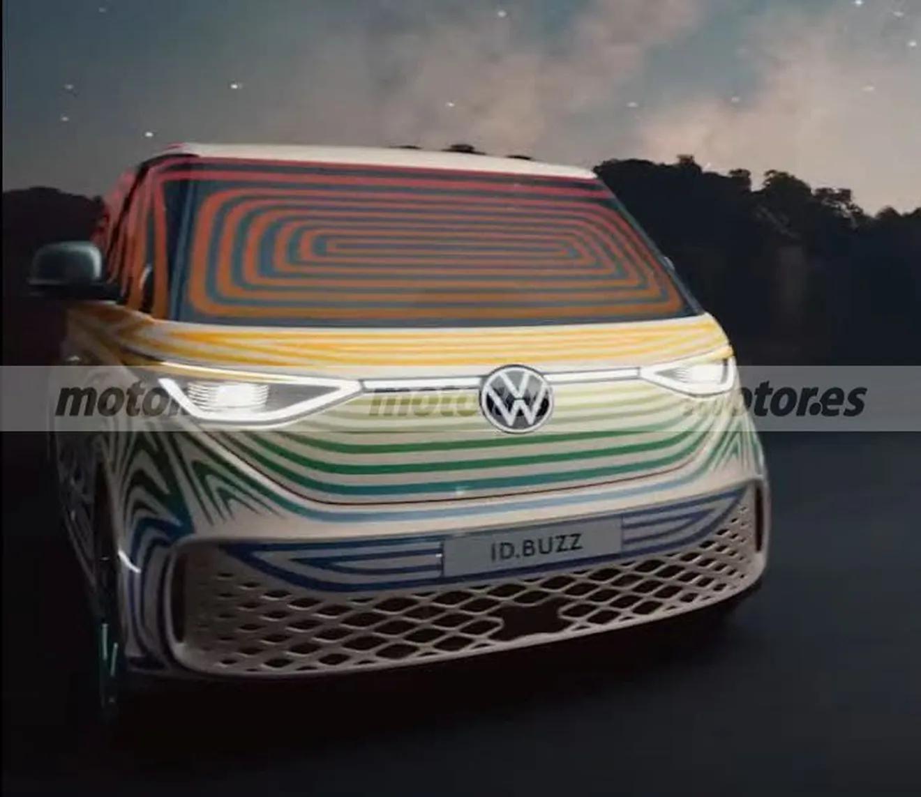 Teaser oficial del nuevo Volkswagen ID.Buzz 2022