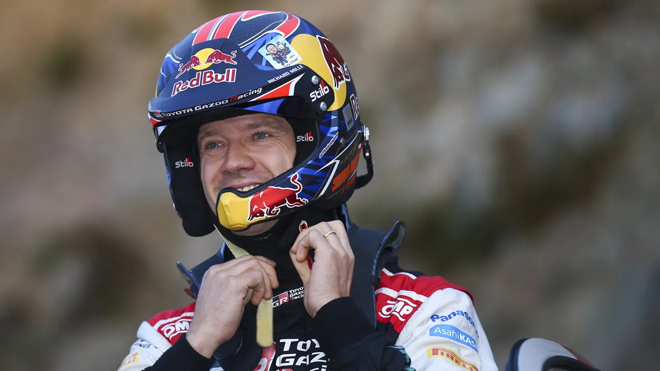 Buenas sensaciones para Ogier en su primer test con el 'Rally1' de Toyota