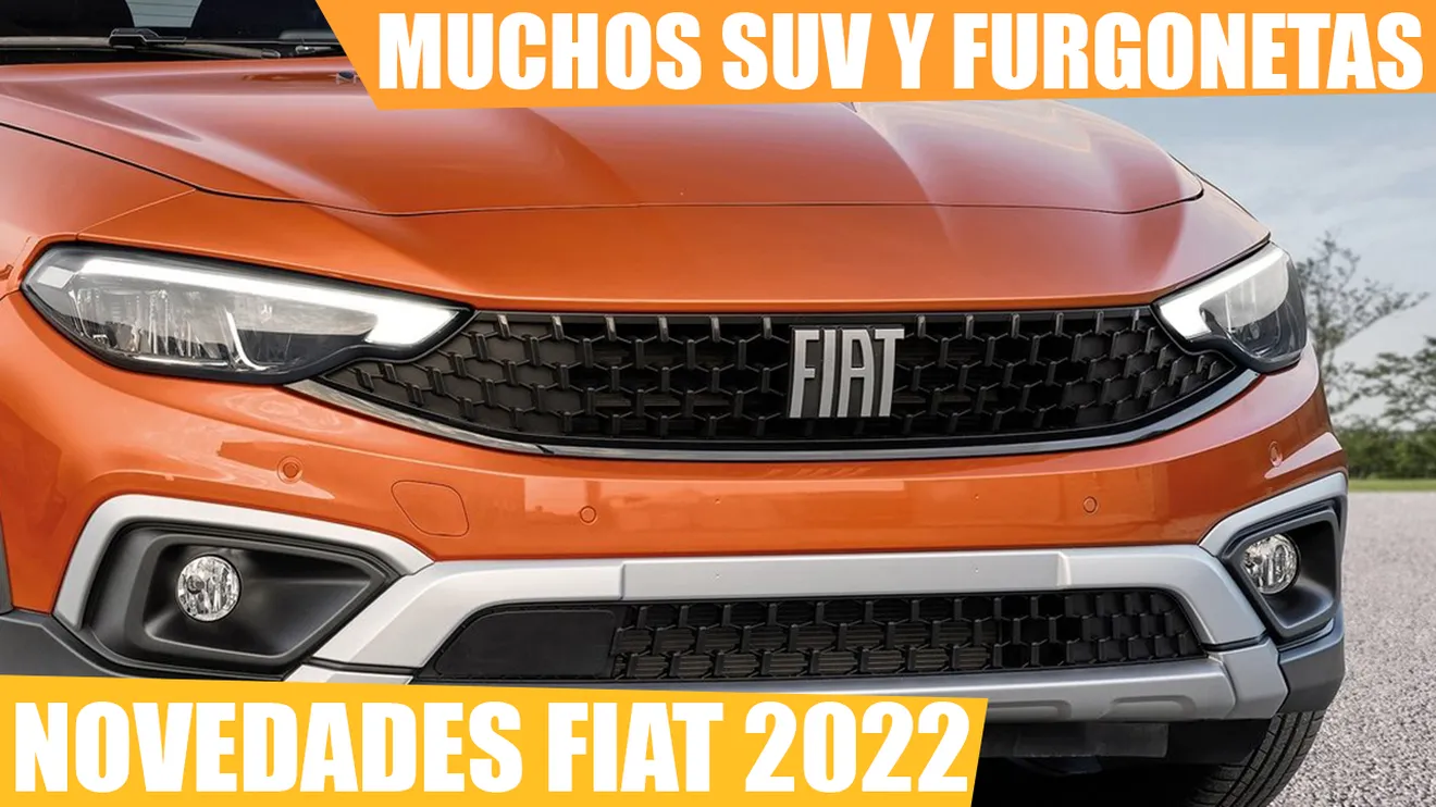 Las novedades de FIAT para 2022: SUV y furgonetas por doquier