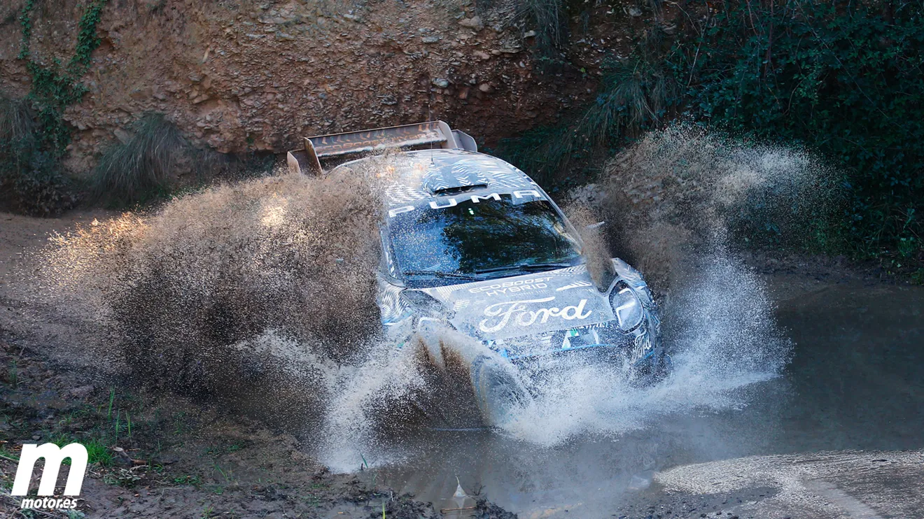 M-Sport muestra su Ford Puma Rally 1 en acción a los aficionados