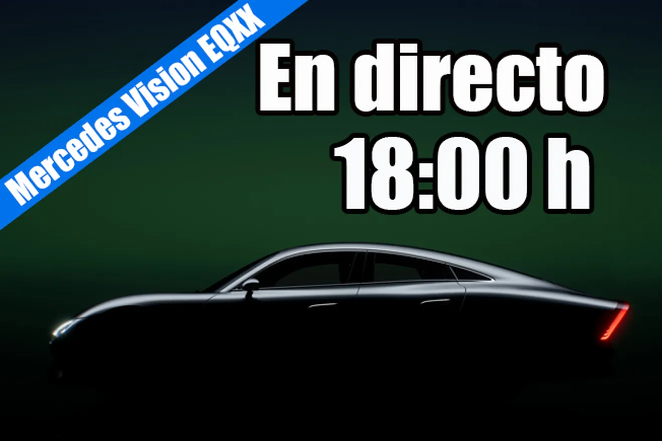 Sigue en directo la presentación mundial del Mercedes VISION EQXX