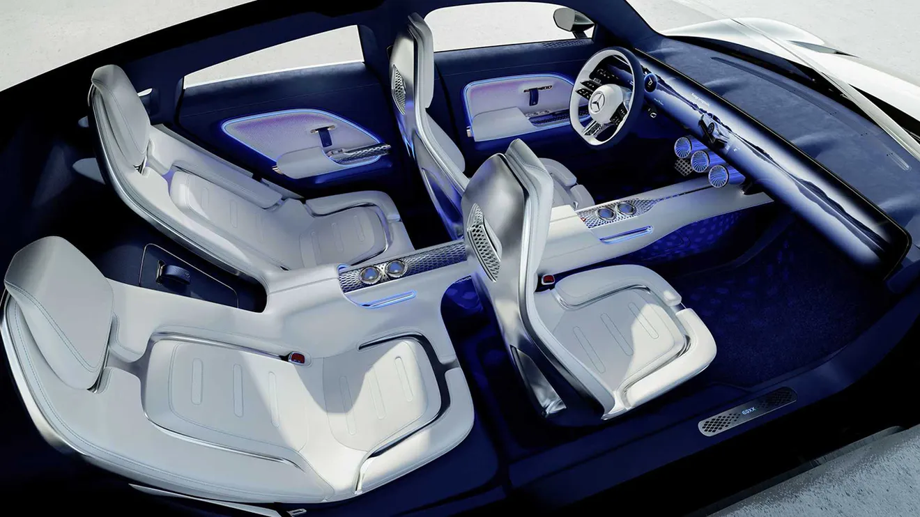 Mercedes Vision EQXX - interior