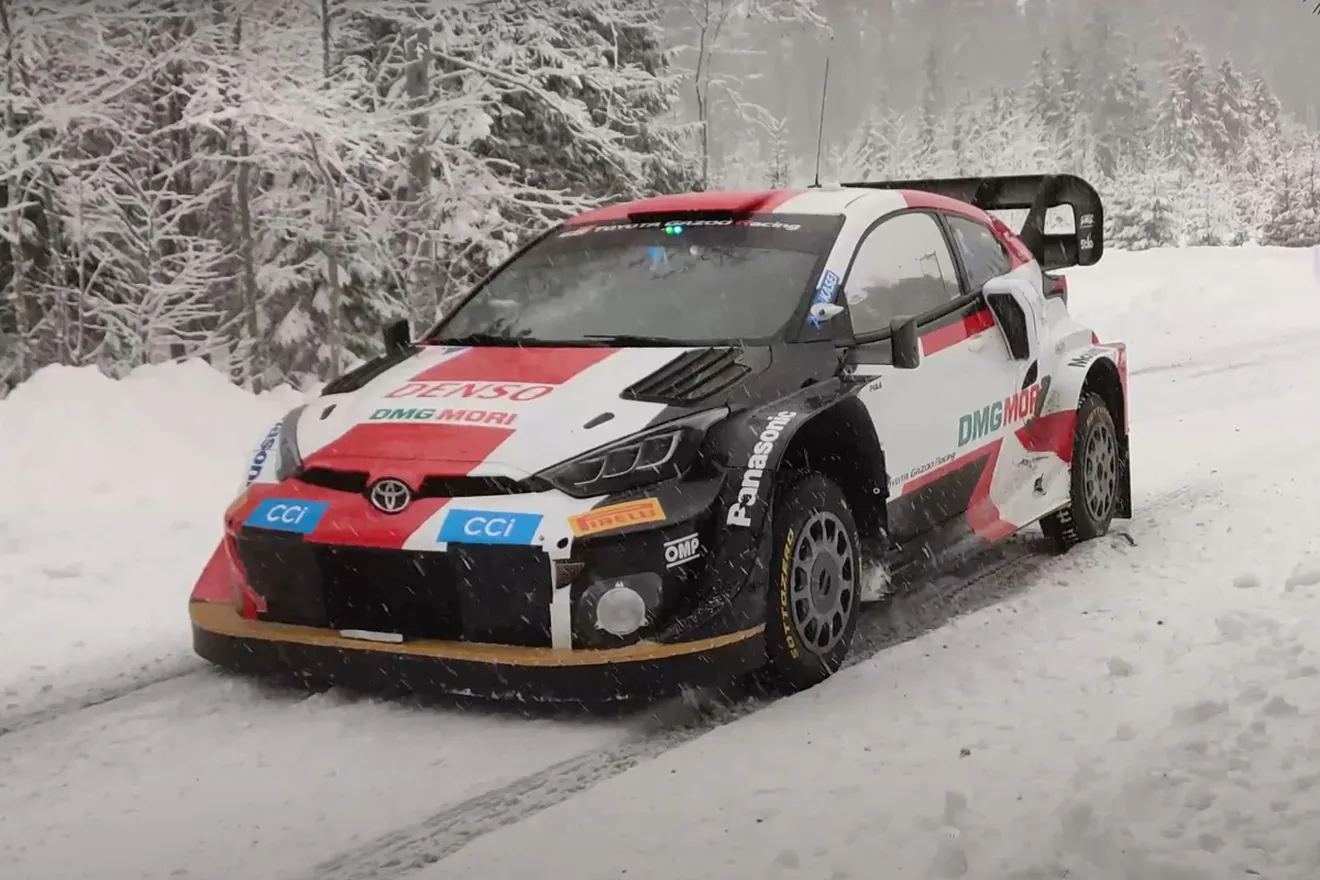 Los pilotos de Toyota inician los test previos al Rally de Suecia