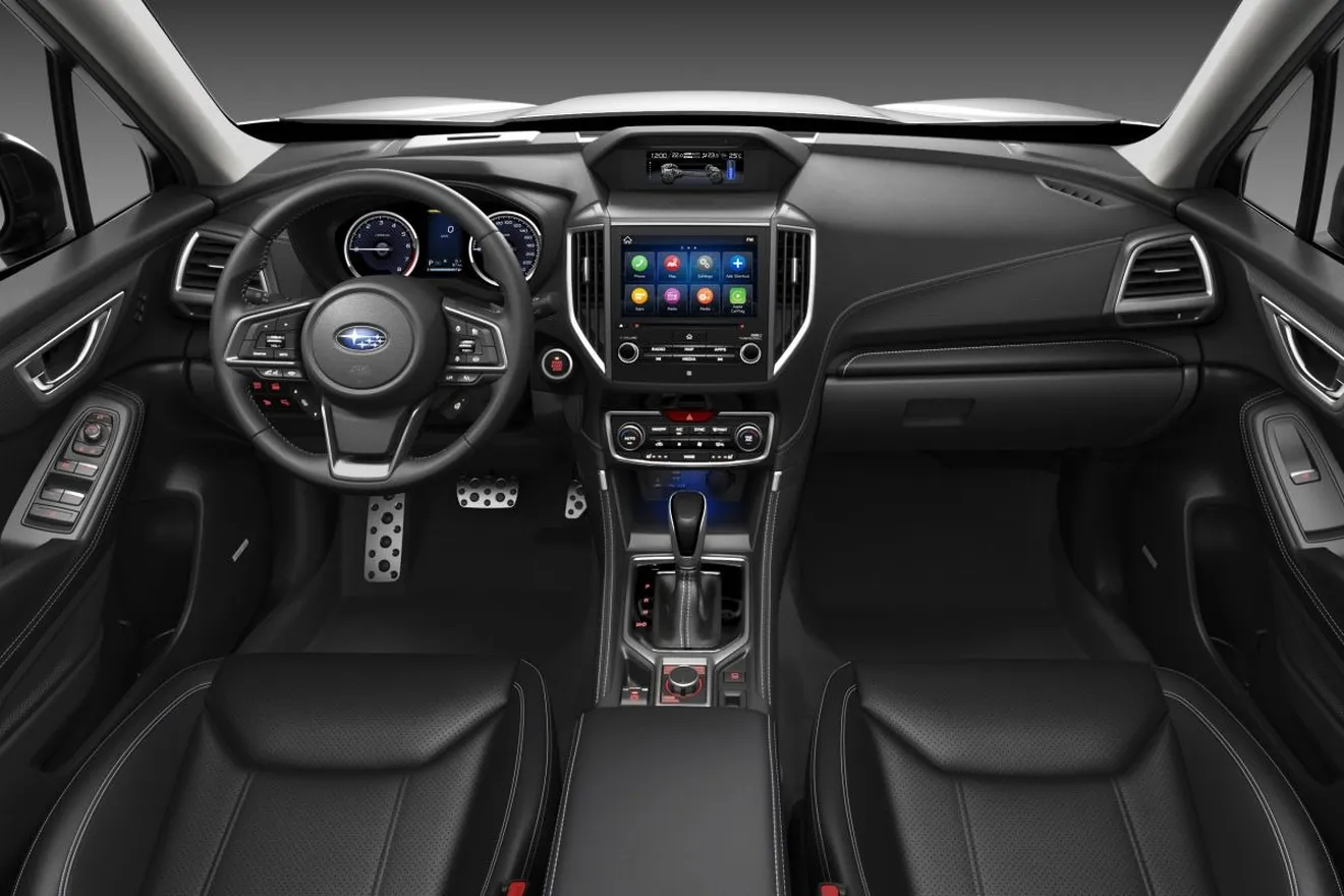 Foto Subaru Forester Facelift 2022 - interior