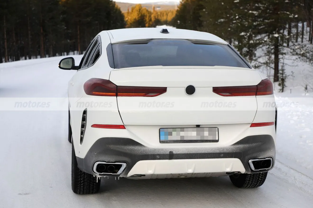 Fotos espía BMW X6 Facelift 2023