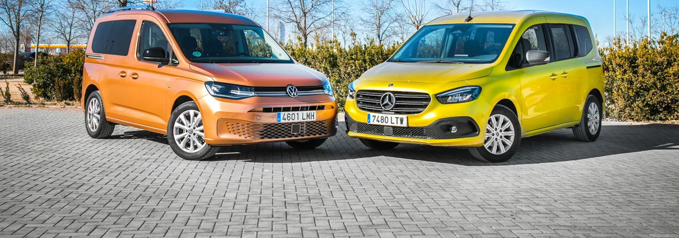 Comparativa Volkswagen Caddy vs Mercedes Citan, las dos opciones alemanas (Con vídeo)