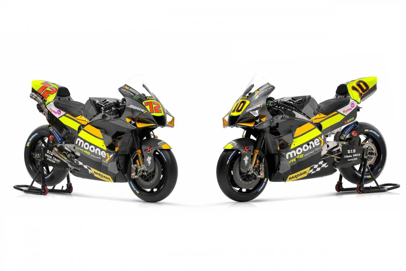 El equipo VR46 de Valentino Rossi está listo para debutar en MotoGP