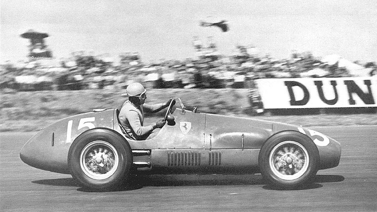 Alberto Ascari y el Ferrari 500, imbatibles