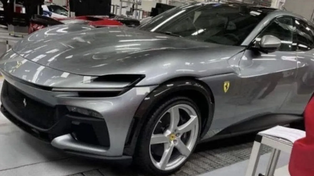 El primer SUV de Ferrari queda al descubierto: saluda al nuevo Purosangue