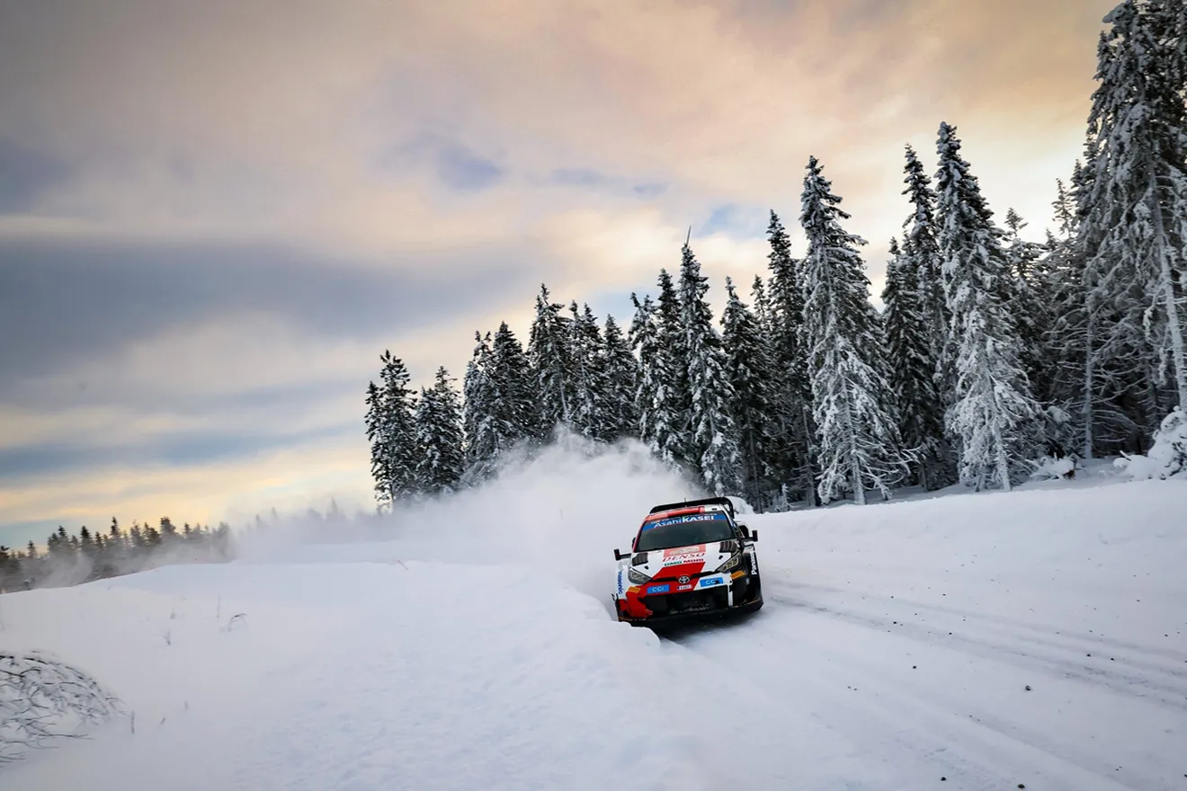 Kalle Rovanperä lidera la ofensiva de Toyota en el Rally de Suecia