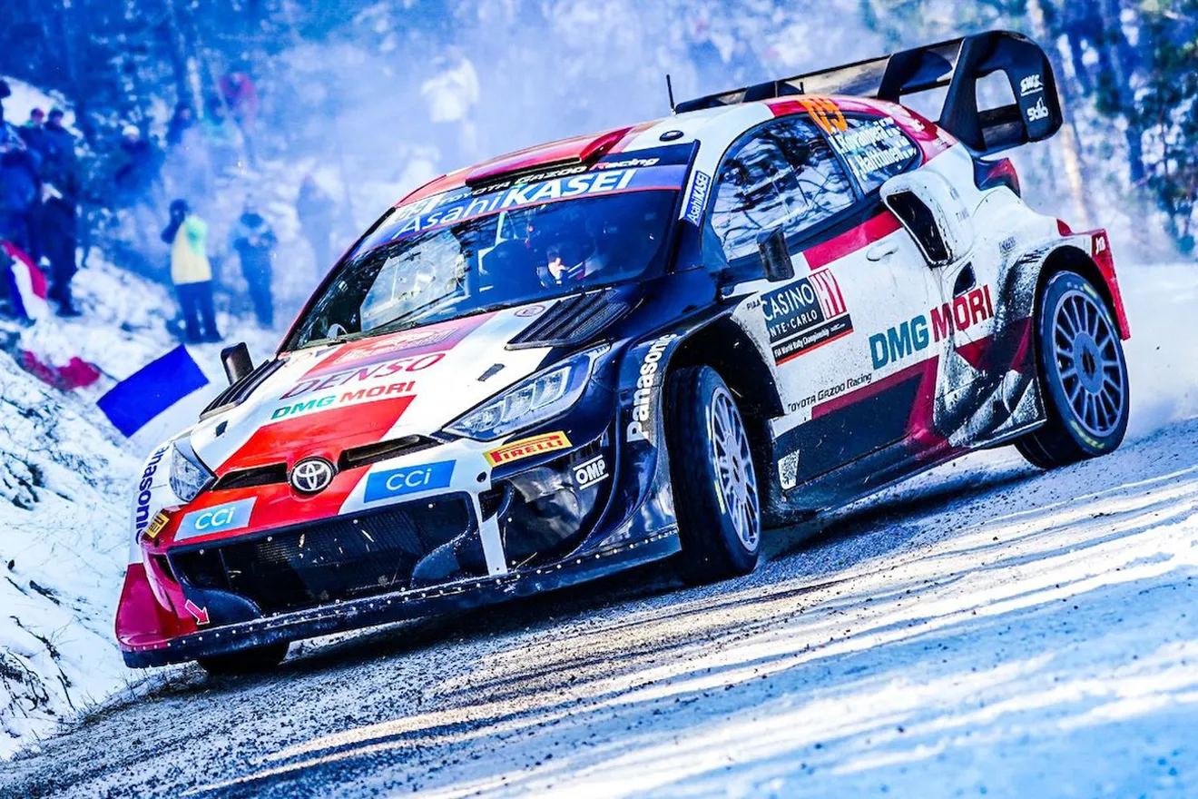 Kalle Rovanperä no siente la presión de abrir pista en el Rally de Suecia